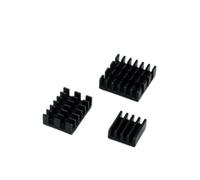 ChuFort Metal Copper Heatsink Passive Cooling Pad Dissipation For Pi 4(Black)