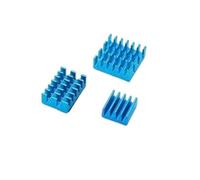 ChuFort Metal Copper Heatsink Passive Cooling Pad Dissipation For Pi 4(Blue)