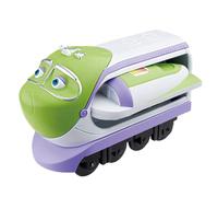 Chuggington Pop Koko | Surprise Transformation Train Toys for 3+ Year Old | Free-Rolling Wheels | 5 Inch Scale | Purple and Green