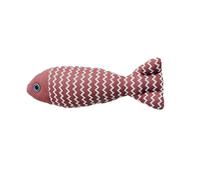 CHUGUIHAU Three-Piece Imitation Mint Fish and cat Toys are self-exalted, Boring, Scratchy, bite-Resistant, Burlap Fish and cat Interactive Toys
