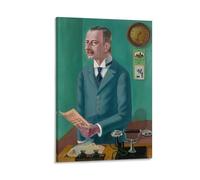 CHUHUAN Businessman Max Leusberg Otto Dix Painter Poster Posters Art Print Wall Photo Paint Poster Hanging Picture Family Decor 08x12inch(20x30cm)