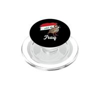 Chukar Partridge Iraq Flag National Bird Art PopSockets PopGrip for MagSafe