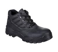 Chukka Safety Work Boots Shoes Leather Steel Toe Cap & Midsole 3-13 Mens FW10