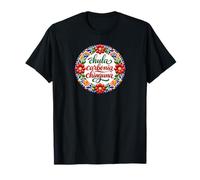 Chula Chingona Cabrona Funny Latina Mexican Flag Womens T-Shirt