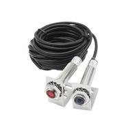 CHULKJFX M12 Light Laser Sensor Photoelectric Switch Design Switch No NC Switch WiFi Pass Laser Beam PNP NO NPN NC