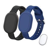 CHULN Pack of 2 GPS Wristbands Compatible with Xiaomi Smart Tag Bracelets, Waterproof and Soft Silicone Children's Bracelets for Xiaomi Smart Tag Bracelets