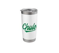 Chulo Latino Men Boys Cinco de Mayo Mexican, Spanish Stainless Steel Insulated Tumbler