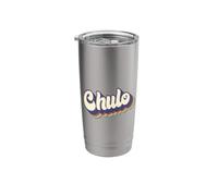 Chulo Latino Men's Boys Retro Spanish Mexico Stainless Steel Insulated Tumbler