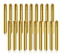 Chumia Crumbers for Servers, Table Crumb Sweepers Bread Cleaner Stainless Steel Table Crumbers for Tablecloth in Restaurants and Homes, Servers, Waiters, Waitresses Tool Accessories(Gold,20)