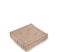 Chums Booster Cushion for Dining Chairs 3-Inch Height Thick Padding 100% Cotton Cover Mink One Size
