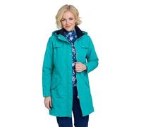 Chums Ladies Fleece Lined Waterproof Fabric Jacket 36 Inches Green 22