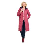 Chums Ladies Fleece Lined Waterproof Fabric Jacket 44 Inches Rose 18