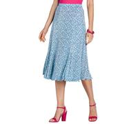 Chums Ladies Plisse Skirt - 27 Inches Dusky Blue 18