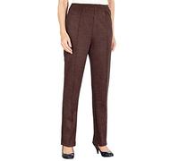 Chums Ladies Pull-On Jersey Trouser Comfortable, Stylish, and Easy-to-Wear Pants Brown 20 Extra Short
