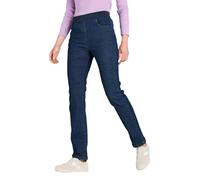 Chums Ladies Pull On Jersey Waist Stretch Jean with 2 Front Pockets Indigo 22