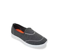 Chums Ladies Slip On Leisure Shoes with Contrast Insole, Memory Foam Comfort, Flexible Lightweight Walking Pumps/Trainers