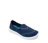 Chums Ladies Slip On Shoe with Contrast Insole Navy 8 UK