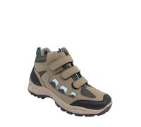 Chums Ladies Wide EE Fit Walking Demi Boot with Touch Fastening & Cushioned Ankle Support Natural 6
