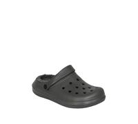 Chums Ladies Wide Fit Fleece Lined Slip On Clogs | Roomy E Fitting, Indoors & Outdoor Slipper, Warm Faux Fleece Lining, Waterproof Upper & Durable Grip Sole