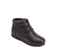 Wide Fit Touch Close Thermal Lined Boot Chums Brown 5