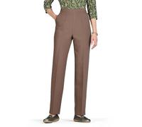 Chums Ladies Wool-Touch Easy Care Trousers Taupe 12