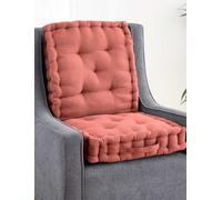 Chums Luxury Back And Seat Booster Cushion Terrocotta One Size