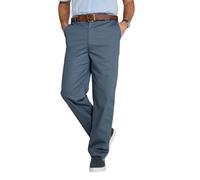 Chums Men's Cotton Chino Trouser - Durable and Practical Elasticated Waist Stretch Fabric Pants with Stain and Water-Resistance Airforce 42W / 29L