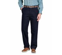 Chums Men's Cotton Corduroy Elasticated Comfort Trousers Navy