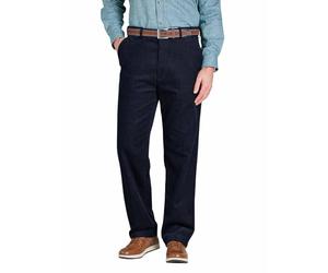 Chums Men's Cotton Corduroy Elasticated Comfort Trousers | Stylish & Comfortable, Hidden Extra Stretch Waistband, 8 Wale Fabric, 32-46 Waist