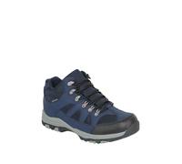 Chums Men's Cushion Walk Wide Fit Waterproof Bungee-Lace Hiking Boots | Rubber Grip Sole, Cushioned Collar, Speed Lace Walking Boots, Sizes 7-12