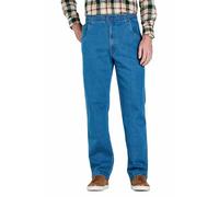 Chums Men's Elastic Waist Denim Jean in Stretch Fabric Light Blue