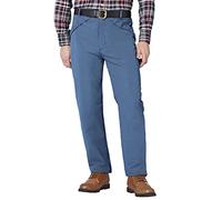 Chums Men's Fleece-Lined Water-Resistant Trouser Warm Comfortable and Weather-Resistant Walking Trousers for Men Airforce 34W / 29L