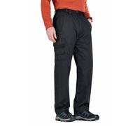 Chums Men's Fleece Lined Waterproof Action Trouser with Belt in Black | Size: 32L Chums Black 32L