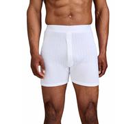 Chums Men's Heatguard Thermal Trunks with Elastic Waist Soft Breathable in White | Size: 2XL Chums White 2XL