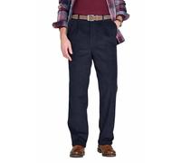 Chums Men's HIGH-Rise Trousers Luxury Cotton Corduroy Navy 38W / 33L