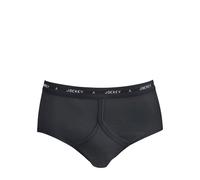 Chums Men's Jockey Y-Front Cotton Briefs Multi Pack Of 9 Underwear in Charcoal | Size: 38 Chums Charcoal 38