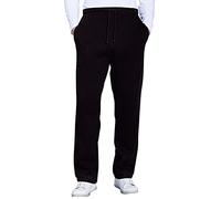 Chums Men's Jogging Bottom Trouser Pants Leisure Pull-On Fleece Joggers Black 40W / 31L