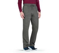 Chums Men's Jogging Bottom Trouser Pants Leisure Pull-On Fleece Joggers Charcoal 48W / 29L