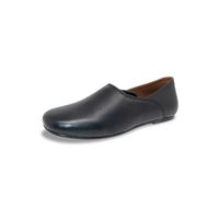 Chums Men's Pack of 2 Real Leather Grecian Slippers with Leather Soles in Black | Size: 9 Chums Black 9