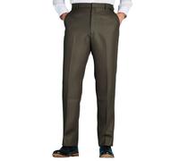 Chums Men's Smart Casual Trousers Men's Pants for Home Office Comfortable Fit Practical Pocket Design Formal Trousers for Men Lovat 46W / 31L