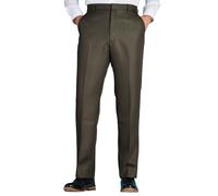 Chums Men's Smart Casual Trousers Men's Pants for Home Office Comfortable Fit Practical Pocket Design Formal Trousers for Men Lovat 44W / 33L