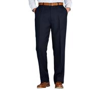 Chums Mens Stretch Waist Formal Smart Work Trouser Pants Navy 40W x 29L