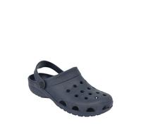 Chums Men's Ventilated Wide Fit Slip On Clog Perfect for Home and Garden Wear Comfortable Footbed & Breathable Design Lightweight & Durable Navy 9