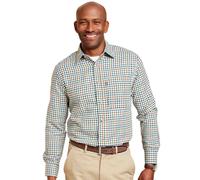 Chums Men's Woven Check Shirt in Brown | Size: Medium Chums Brown M