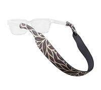 Chums Neoprene Patterns Eyewear Retainer, Green Leaves, One Size