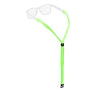 CHUMS Original Cotton Holder - Unisex Glasses Holder for Sunglasses & Glasses - Adjustable Fit, Washable & (Standard End, EV Green), One Size