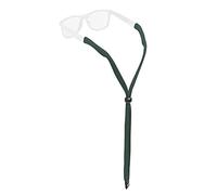 CHUMS Original Cotton Holder - Unisex Glasses Holder for Sunglasses & Glasses - Adjustable Fit, Washable & (Standard End, Dark Forest), One Size Fits All