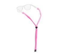Chums Original Cotton Retainer - Unisex Eyewear Keeper for Sunglasses & Glasses - Adjustable Fit, Washable & Made in USA (Standard-End, EV Pink), One Size
