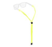 Chums Original Cotton Retainer - Unisex Eyewear Keeper for Sunglasses & Glasses - Adjustable Fit, Washable & Made in USA (Standard-End, Hi Vis Yellow),One Size,12115608