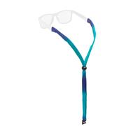 Chums Original Cotton Retainer - Unisex Eyewear Keeper for Sunglasses & Glasses - Adjustable Fit, Washable & Made in USA (Standard-End, Marine Tie-Dye), One Size